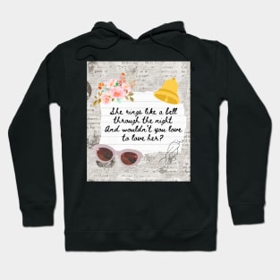 Rhiannon Song Lyric Print Hoodie